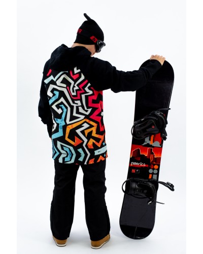 Snowboard hoodie Crazy Style