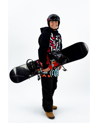 Snowboard hoodie Crazy Style