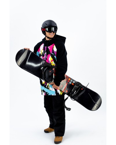 Snowboard hoodie Psychodelic Graffiti