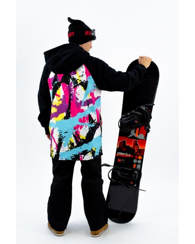 Snowboard hoodie Psychodelic Graffiti