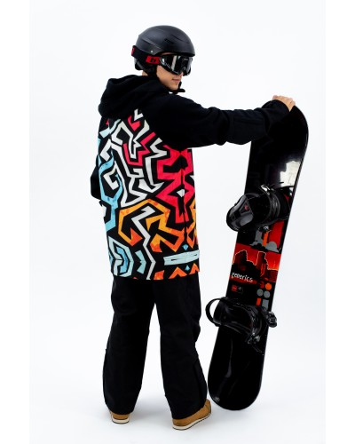 Snowboard hoodie Crazy Style