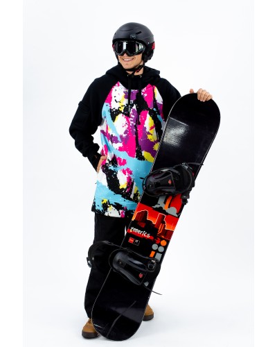 Bluza Snowboardowa Psychodelic Graffiti