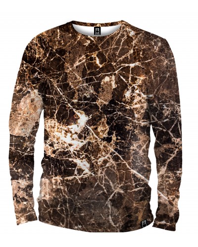 Longsleeve Marble Brown