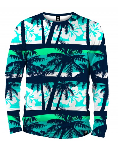 Long Sleeve Blue Beach