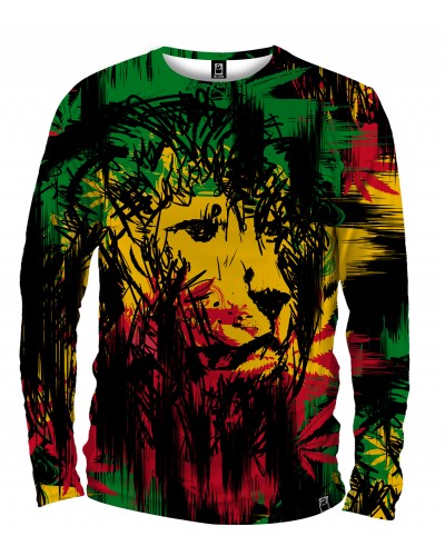 Long Sleeve Rasta Lion