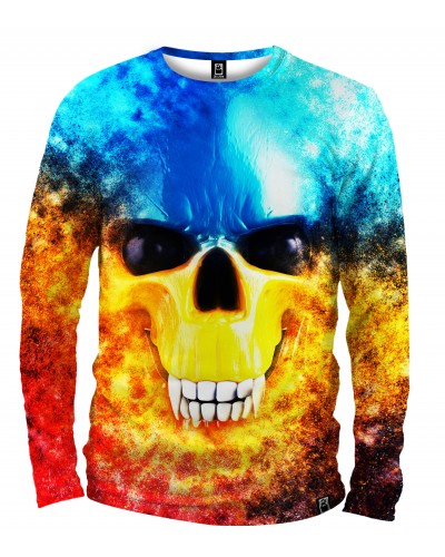 Long Sleeve Vampire Skull