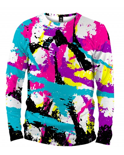 Long Sleeve Psychodelic Graffiti