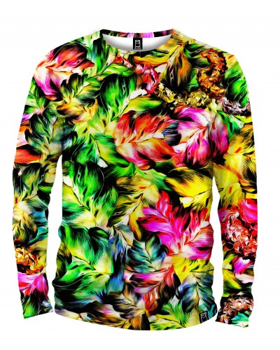 Long Sleeve Jungle Leaves