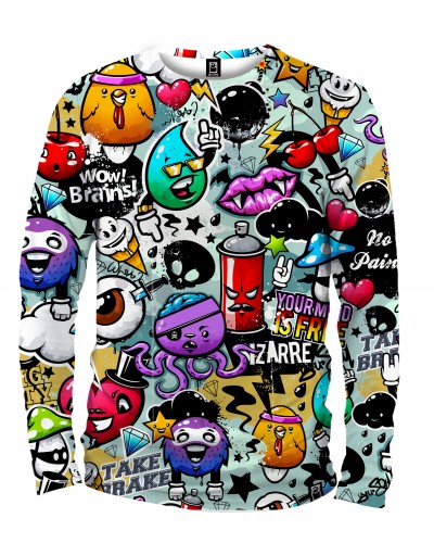 Long Sleeve Graffiti Bizarre