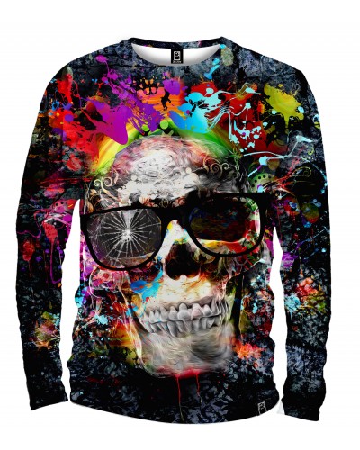 Long Sleeve Creative Skull