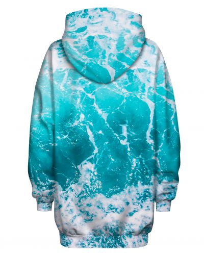 Hoodies Oversize Marble Waves