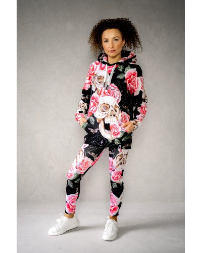 Leggings Skull in Roses