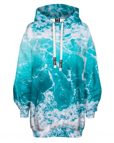 Hoodies Oversize Marble Waves