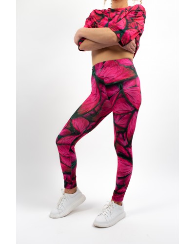 Leggings Butterfly Pink