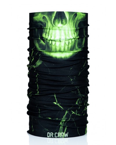 Chimneys Gothic Skull Green