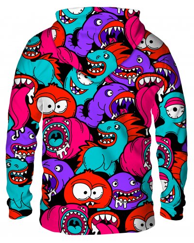 Bluza z kapturem Colorful Monsters
