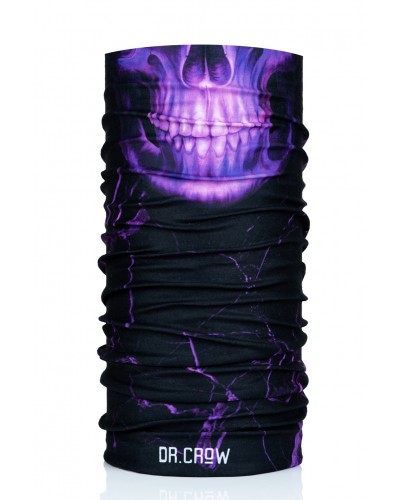 Komin Gothic Skull Purple