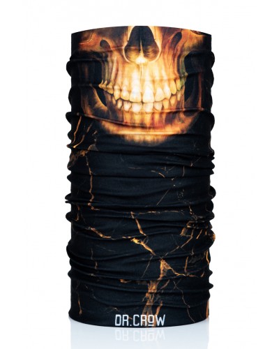 Chimneys Gothic Skull Orange