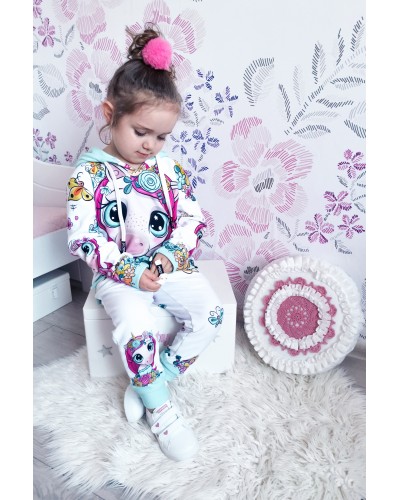 Bluza z kapturem Cute Unicorn