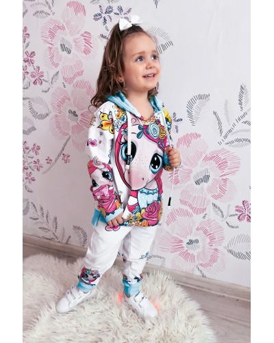 Bluza z kapturem Cute Unicorn