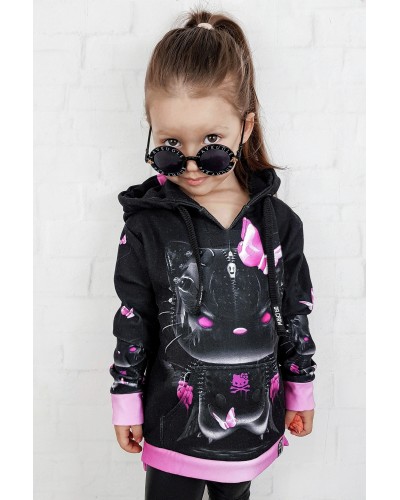 Bluza rozpinana Kitty Punk