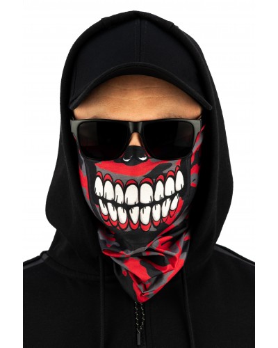 Komin Skull Moro Red