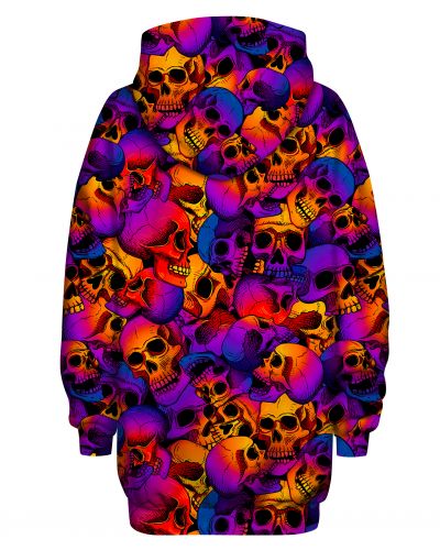 Bluza Oversize Skulls Ombre