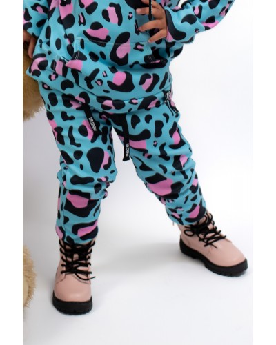 Trousers Leopard Blue