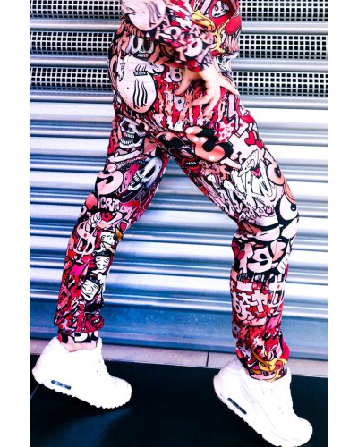 Trousers Graffiti Skull