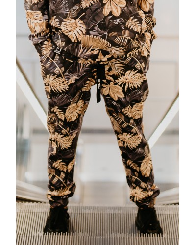 Trousers Gold Leaves