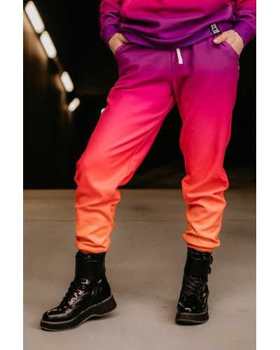 Spodnie Ombre Orange Purple