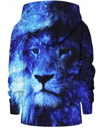 Hoodie with the hood Shining Lion