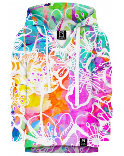 Hoodie with the hood Colorful Pixels