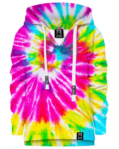 Bluza z kapturem Tie Die Colorful