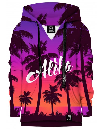 Hoodie with the hood Aloha