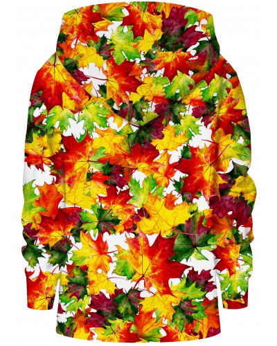 Hoodie with the hood Autumn Leaves