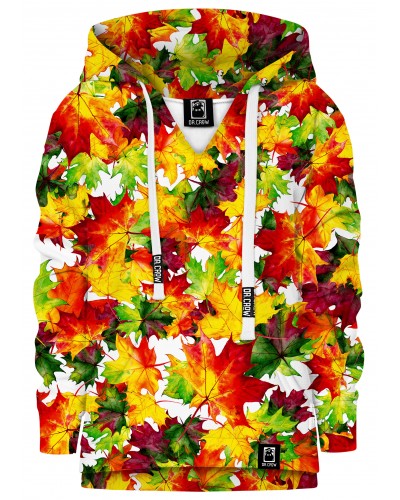 Hoodie with the hood Autumn Leaves