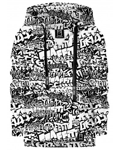 Hoodie with the hood Graffiti WB