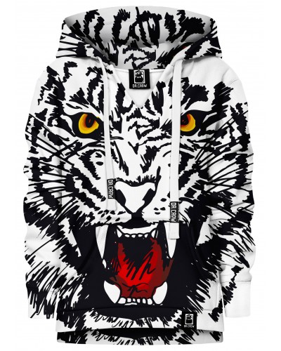 Bluza z kapturem White Tiger