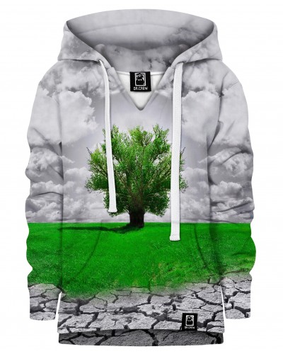 Hoodie with the hood Tree