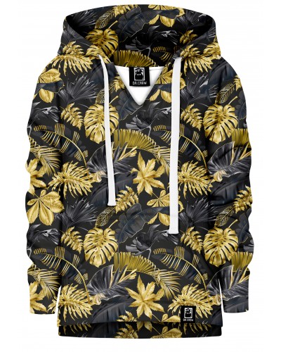 Hoodie with the hood Gold Leaves