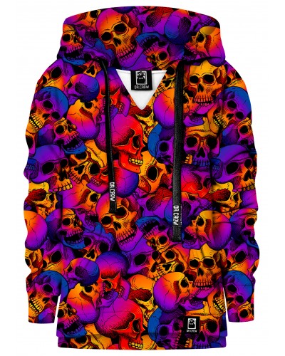 Bluza z kapturem Skulls Ombre