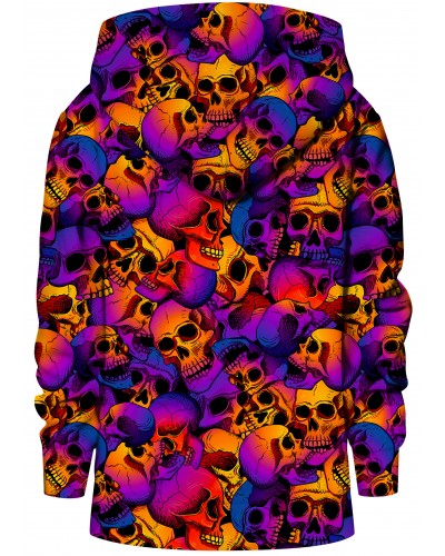 Bluza z kapturem Skulls Ombre