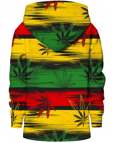 Hoodie with the hood Ganja