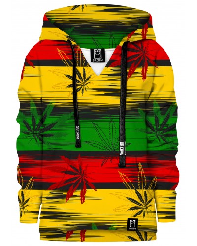 Hoodie with the hood Ganja