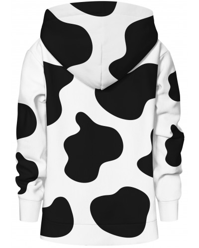 Hoodie with the hood Cute Cow