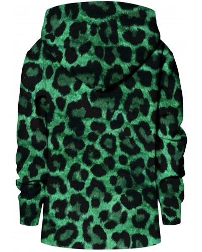 Bluza z kapturem Green Panther