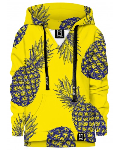 Hoodie with the hood Pineapples