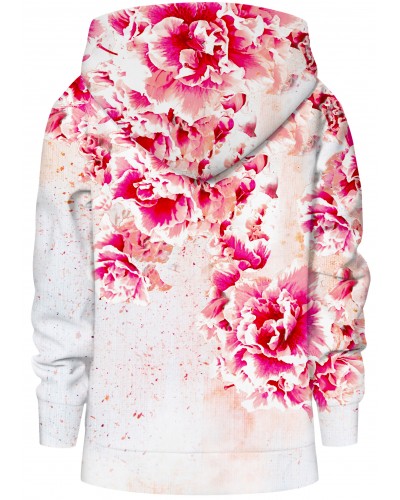 Hoodie with the hood Beautifull Flowers