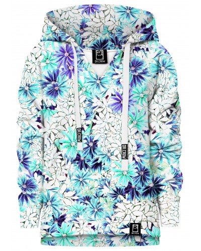 Hoodie with the hood Bright Floral